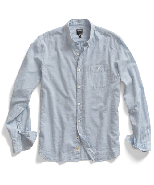Blue Heather Chambray Shirt