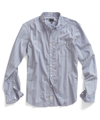 Blue Stripe Sport Shirt