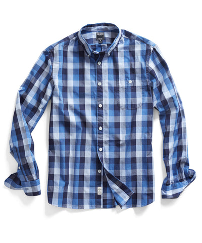 Blue Check Sport Shirt