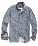 Navy Two Pocket Sport Shirt
