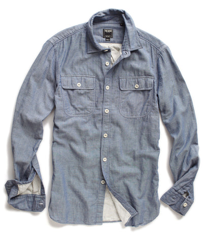 Navy Two Pocket Sport Shirt