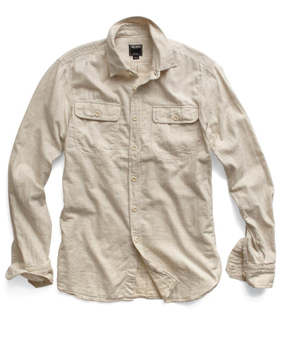 Oatmeal Two Pocket Sport Shirt