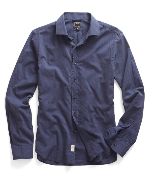 Blue Poplin Shirt