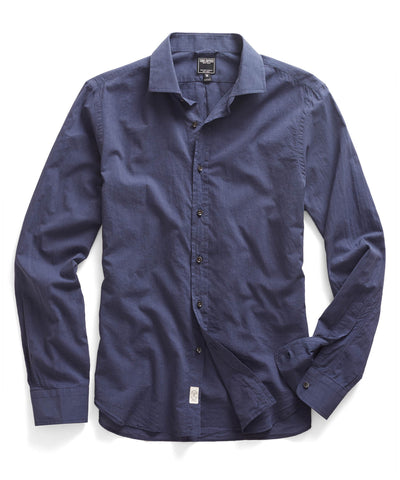 Blue Poplin Shirt