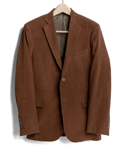 Brown Corduroy Suit Jacket