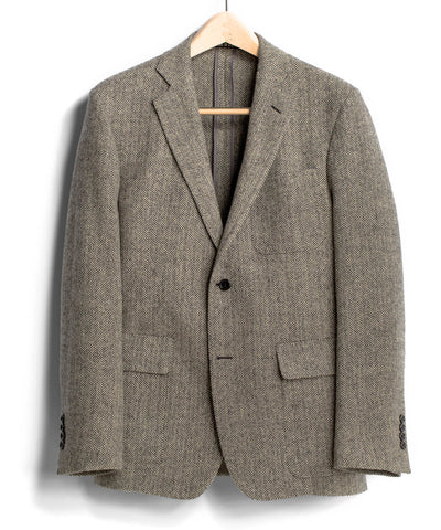 Black Herringbone Sport Coat