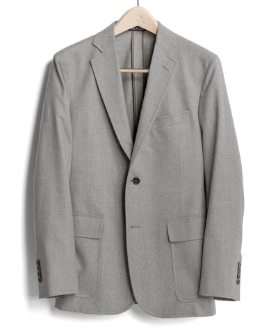 Light Grey Flannel Sport Coat