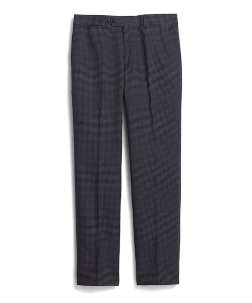 Navy Dot Suit Pant