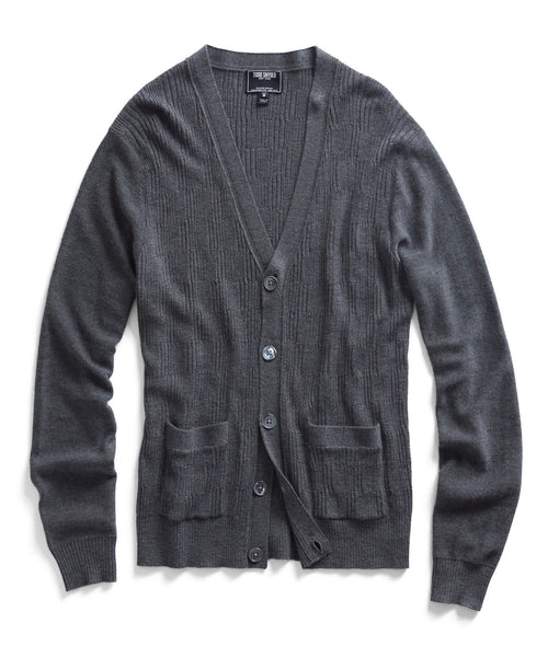 Dark Grey Classic Cardigan
