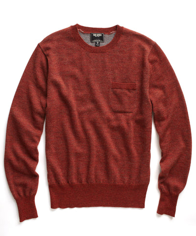 Brick Pocket Crew Sweater