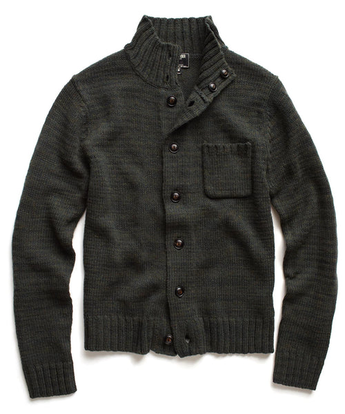 Olive Sweater Liner Coat