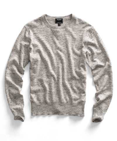 Heather Grey Crew Sweater