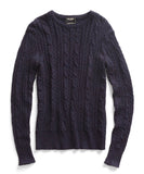 Indigo Cable Sweater