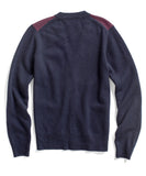 Raspberry Color Block Cardigan