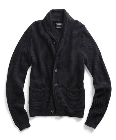 Navy Baseball Sweater