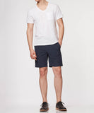 White Pocket V-Neck T-Shirt