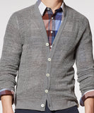 Grey Heather Cardigan
