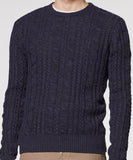 Indigo Cable Sweater
