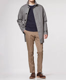 Grey Short Trench Coat