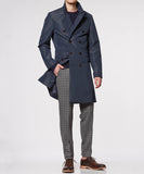 Navy Trench Coat