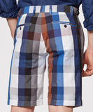 Blue Plaid Short