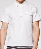 White Classic Pique Polo