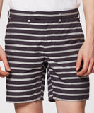 Black Stripe Short