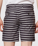 Black Stripe Short
