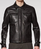 Black Leather Paul Jacket