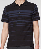 Charcoal Stripe Polo
