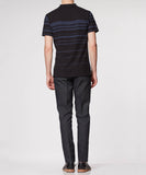 Charcoal Stripe Polo