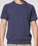 Mast Blue Short Sleeve Sweatshirt