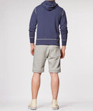 Mast Blue Zip Hoodie