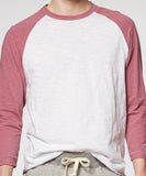 Faded Maroon Baseball T-Shirt