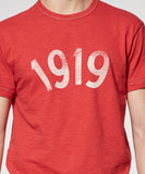 Faded Red 1919 Graphic Crew T-Shirt