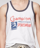 White Champion Tank Top