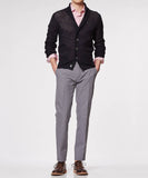 Navy Baseball Sweater