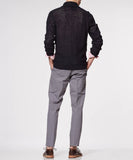 Navy Baseball Sweater