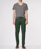 Dark Grey Pocket V-Neck T-Shirt