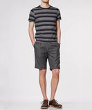 Black Stripe Crew T-Shirt