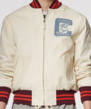 Off White Baseball Jacket