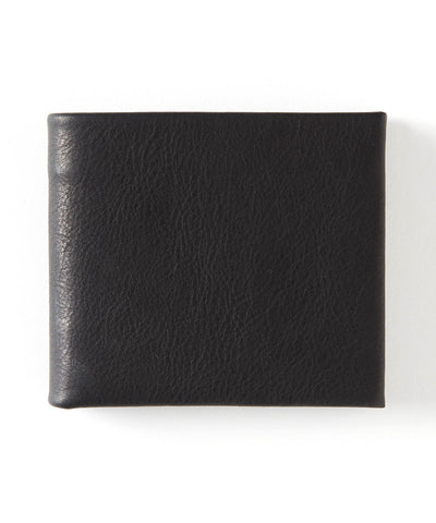 Black Leather Bi-Fold Wallet