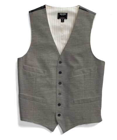 Grey Glenplaid Classic Vest